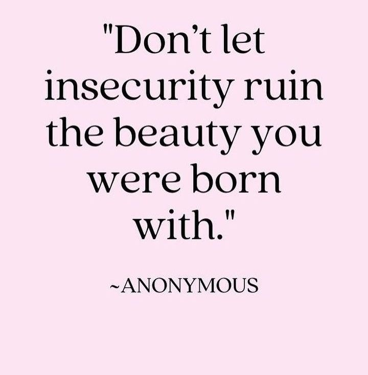 INSECURITY: A SECRET&nbsp;STRUGGLE
