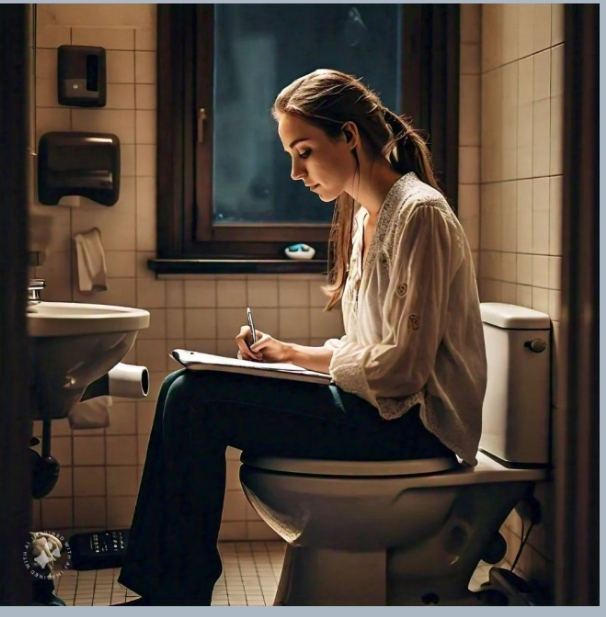 JOURNALISM FROM MY TOILET&nbsp;SEAT